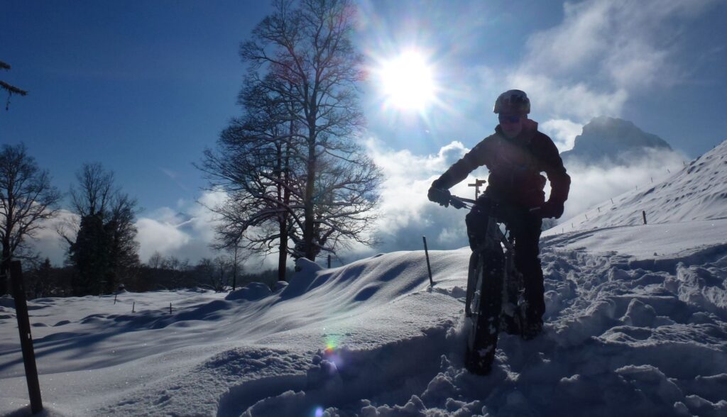 Fatbike-Alarm Nr. 2 – wenn der Winter ernst macht (11. Januar)